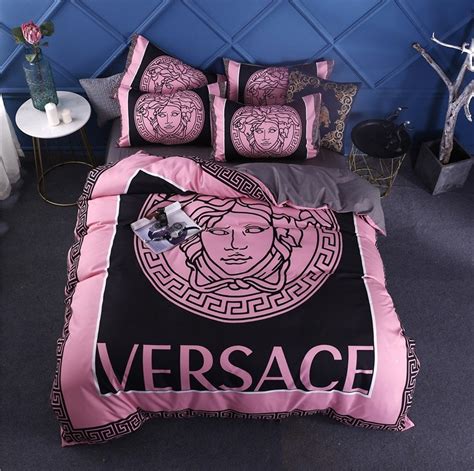 grey versace bedding|Versace style bedroom set.